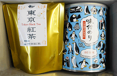 ブルーペンギンと東京紅茶